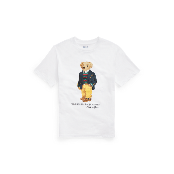 T-shirt Polo Bear jersey de coton