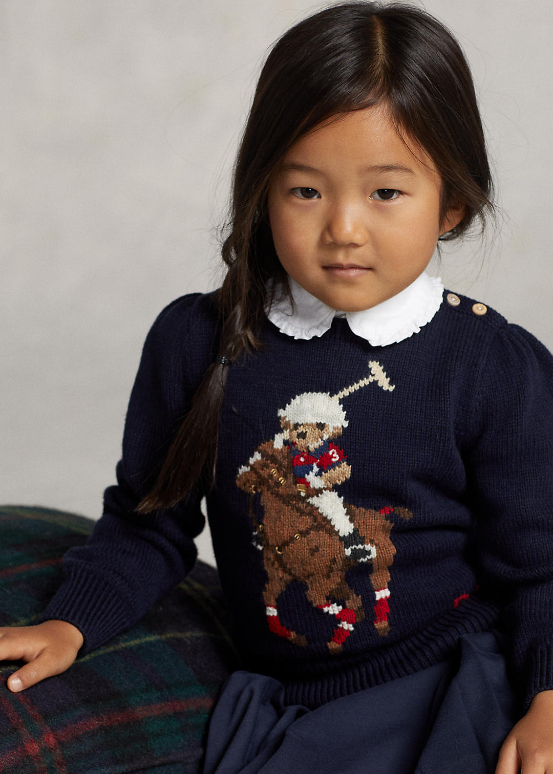 Polo Bear Cotton-Wool Sweater