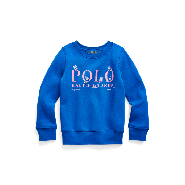 폴로 랄프로렌 Polo Ralph Lauren Logo Fleece Sweatshirt,Sapphire Star
