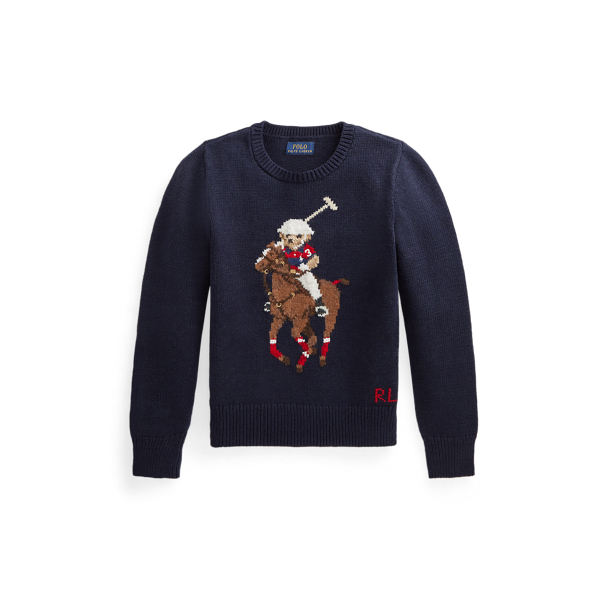 Pull Polo Bear en coton et laine pour Children | Ralph Lauren® FR