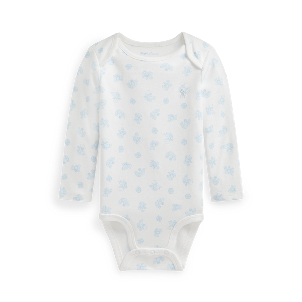 Body bébé interlock coton à motif ourson