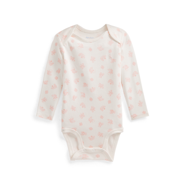 Body bébé interlock coton à motif ourson