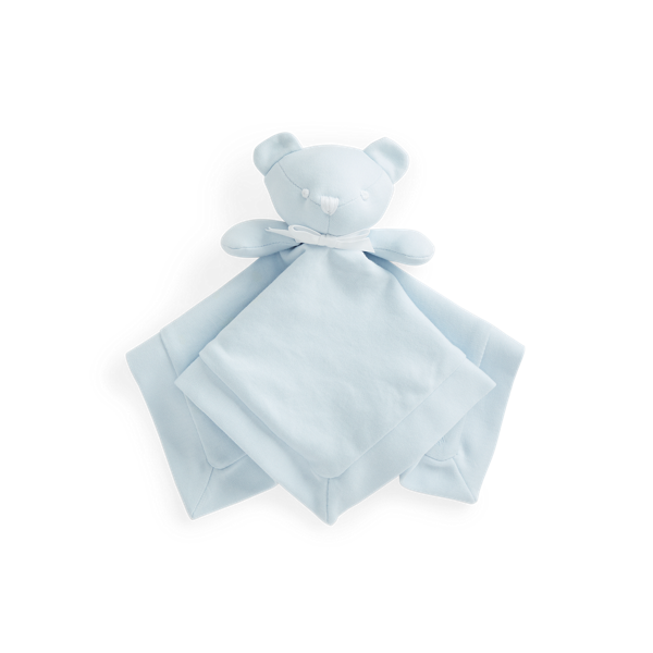 Couverture doudou ourson en interlock