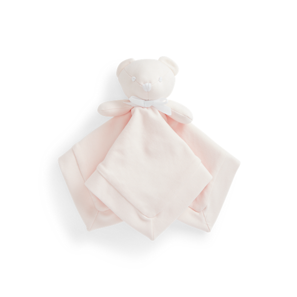 Couverture doudou ourson en interlock