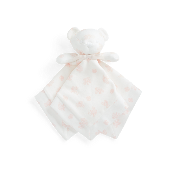 Couverture doudou ourson en interlock