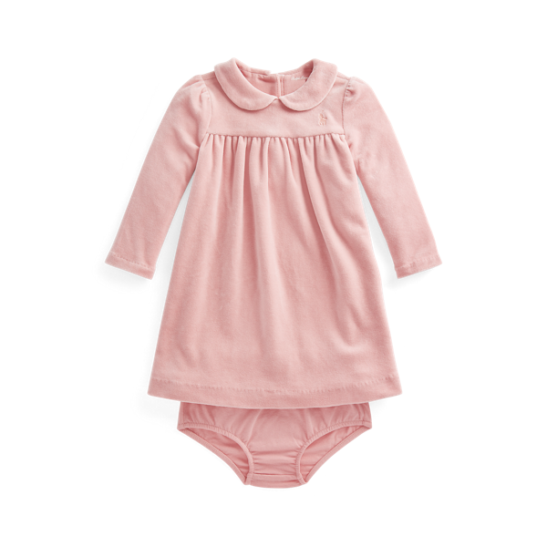 Robe et bloomer en velours