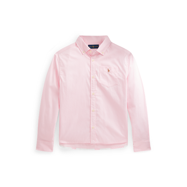 Chemise à logo en coton Oxford