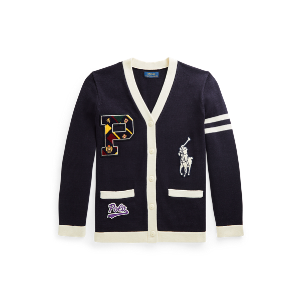 Pull cardigan en coton