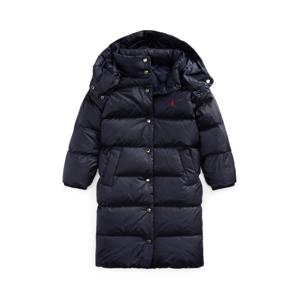 폴로 랄프로렌 Polo Ralph Lauren Water Repellent Long Down Jacket,헌터 Hunter Navy