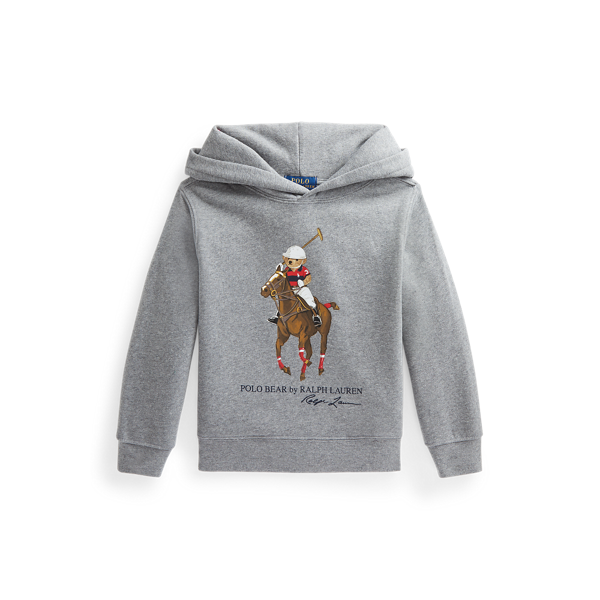 Sweat à capuche Polo Bear et Big Pony