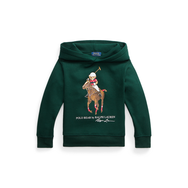 Sweat à capuche Polo Bear et Big Pony