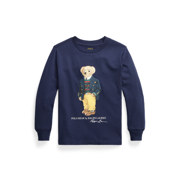 T-shirt Polo Bear jersey de coton