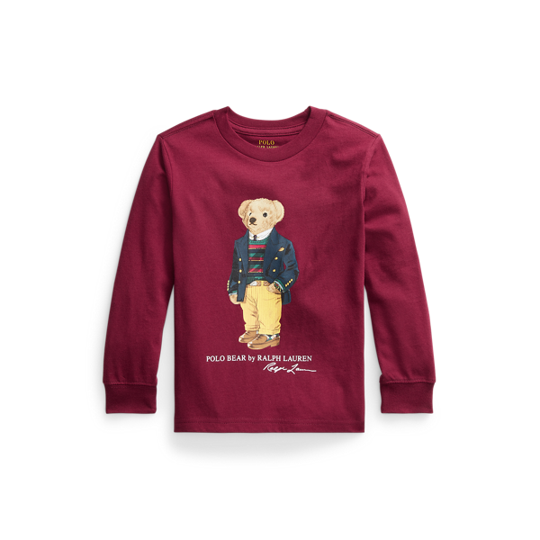 T-shirt Polo Bear jersey de coton