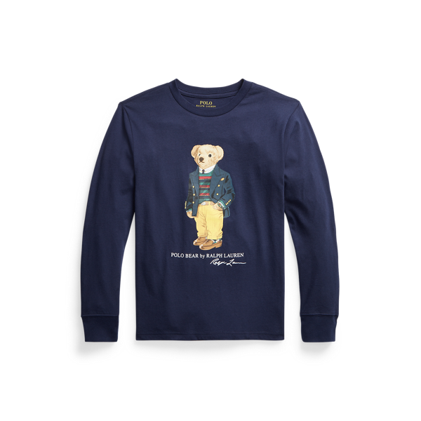 T-shirt Polo Bear jersey de coton