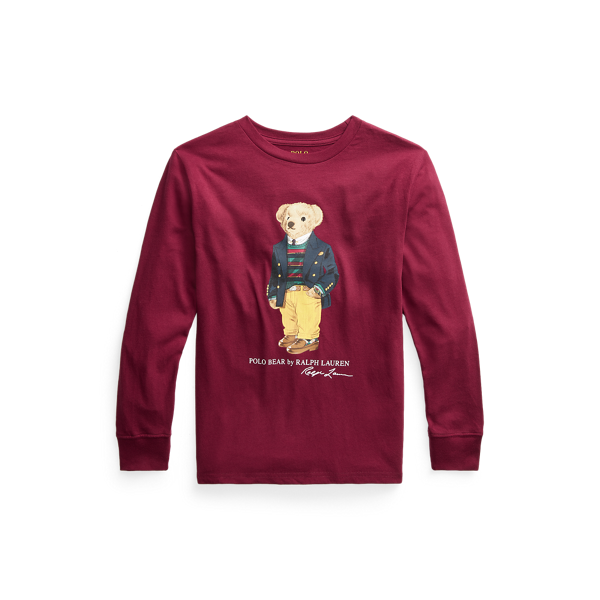 T-shirt Polo Bear jersey de coton