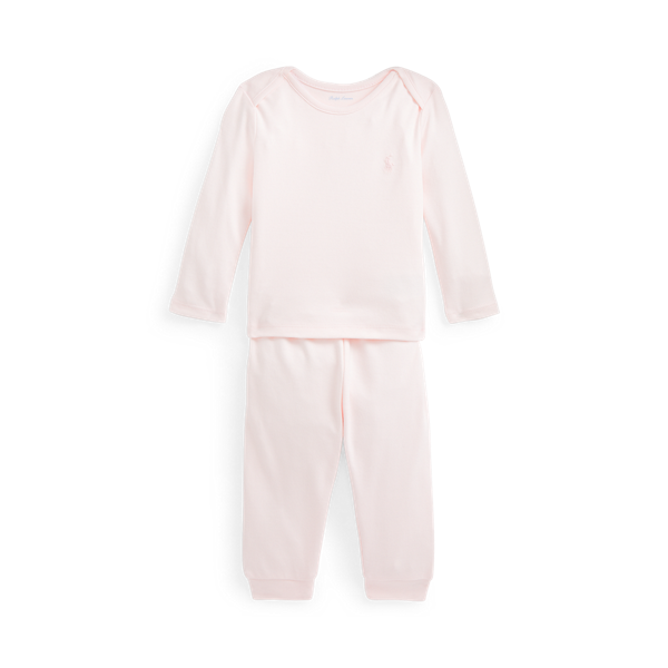 T-shirt et pantalon interlock de coton