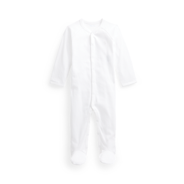 Grenouillère en interlock de coton