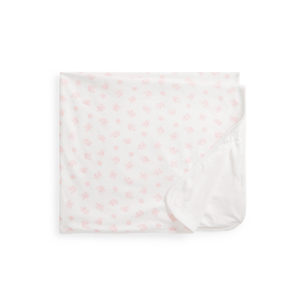 Couverture Polo Bear interlock de coton