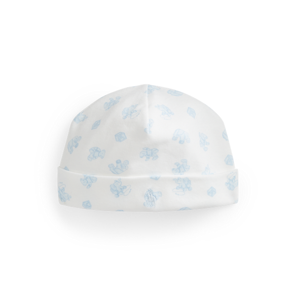 Bonnet Polo Bear interlock de coton