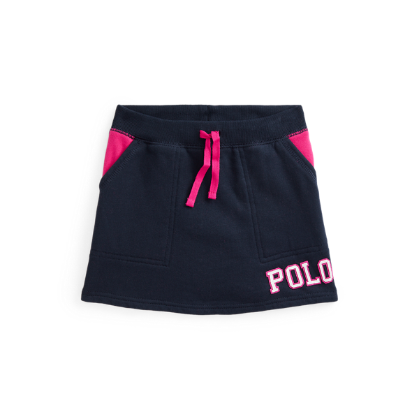 Jupe à logo en molleton