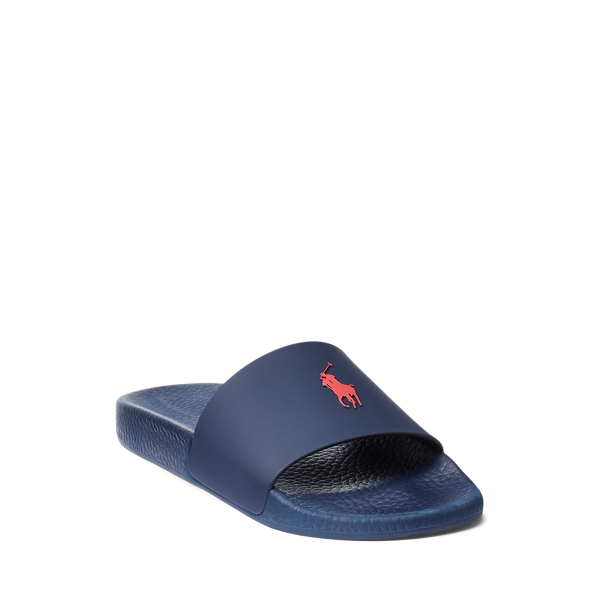 Descubrir 57+ imagen ralph lauren slides men