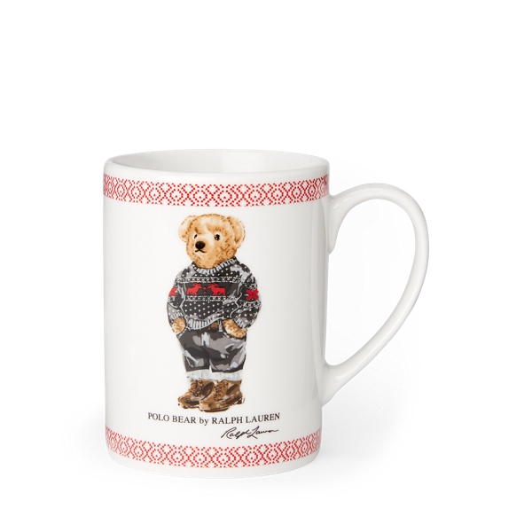 Fair Isle Polo Bear Mug