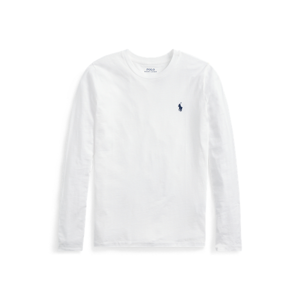Cotton Jersey Long-Sleeve Tee