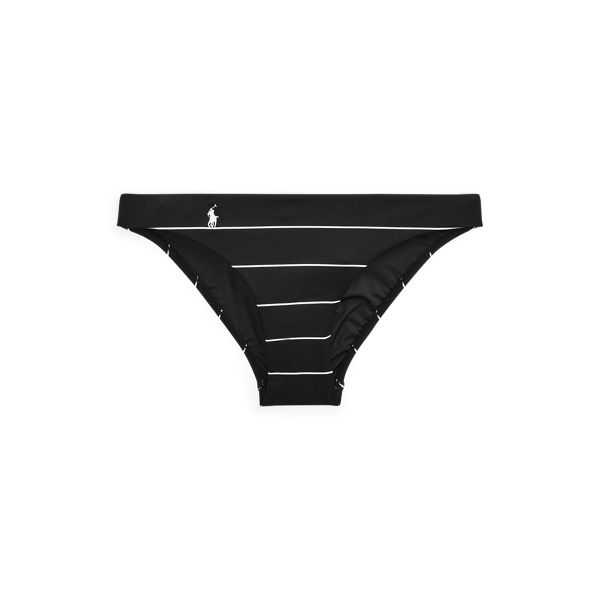 Bas de bikini tendance rayé