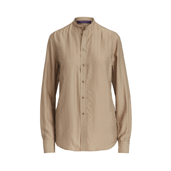 Chemise Imann en jacquard rayé