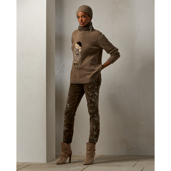 Ralph Lauren Collection Embellished 160 Slim Denim Jean 1