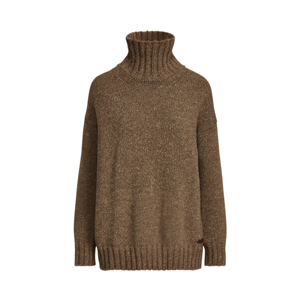 Pull à col roulé en cachemire