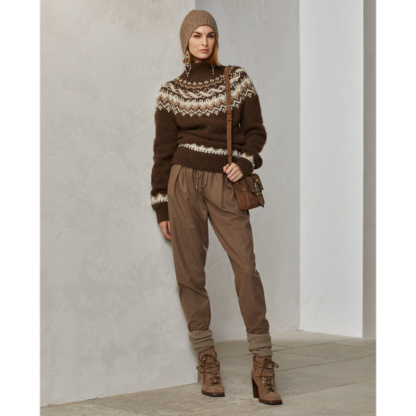 Ralph Lauren Collection Harem Wool Flannel Pant 1