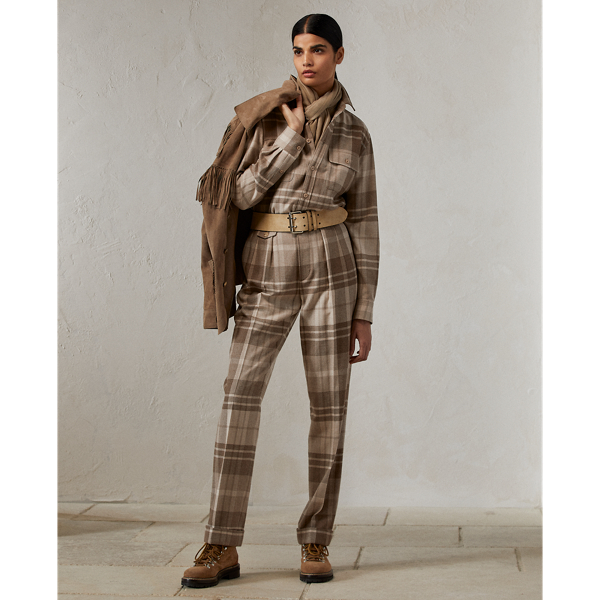 Ralph Lauren Collection Leeann Silk Marocain Shirt 3