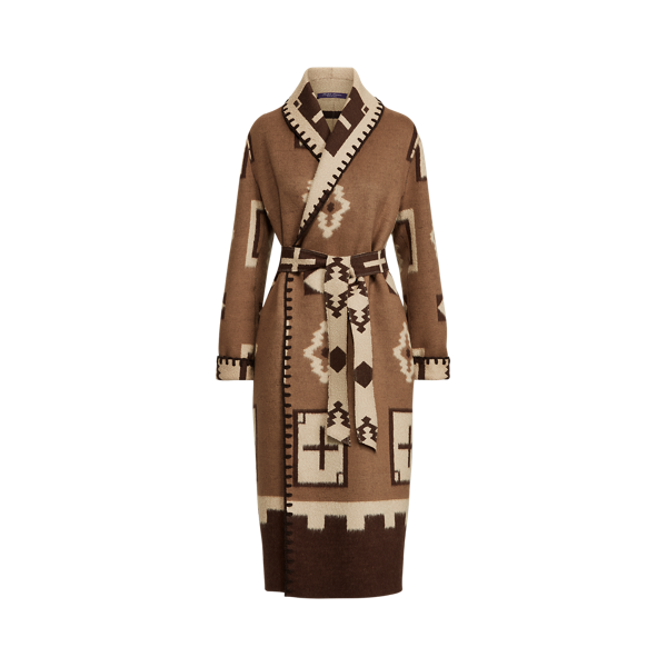 Manteau Nelma réversible laine et alpaga