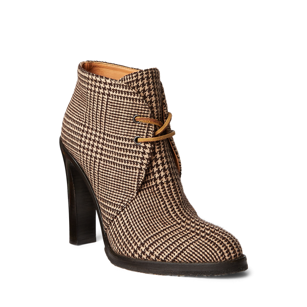 Ralph Lauren Collection Jaylen Glen Plaid Bootie 2
