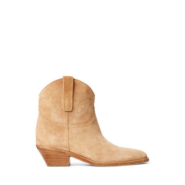 Bottines Jayme en daim de vachette