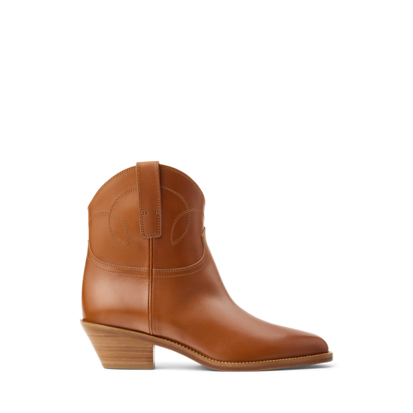 Bottines Jayme en vachette tannée