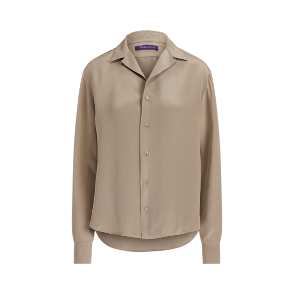 Chemise Darien en soie marocaine