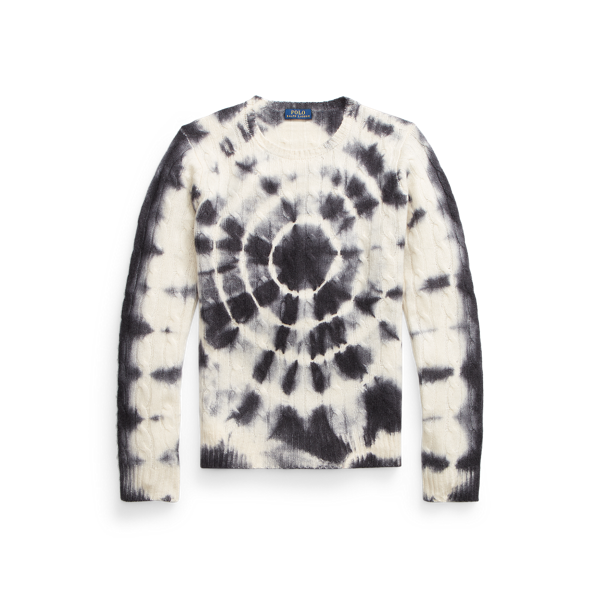 Pull tie-dye en cachemire
