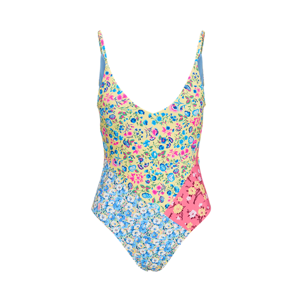 Maillot de bain une pièce fleuri