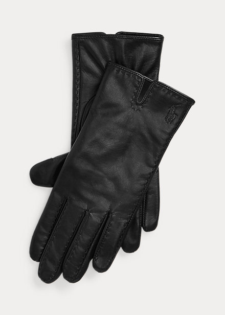 おすすめネット Polo Ralph M Gloves Touch Leather Lauren - 手袋