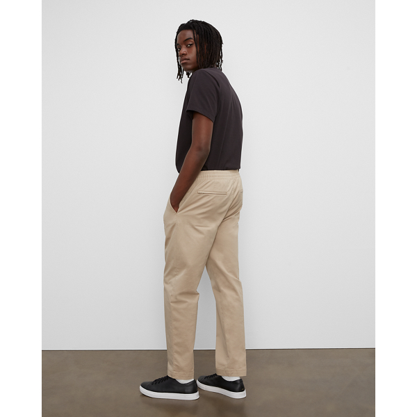 elasticated chinos