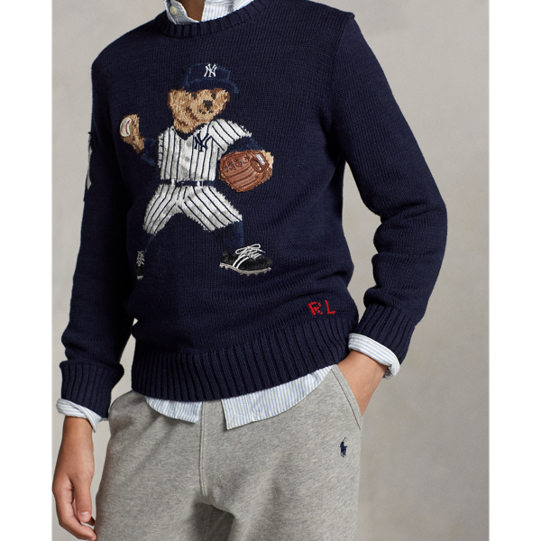 Polo Ralph Lauren Yankees Bear Pullover für Children | Ralph Lauren® DE
