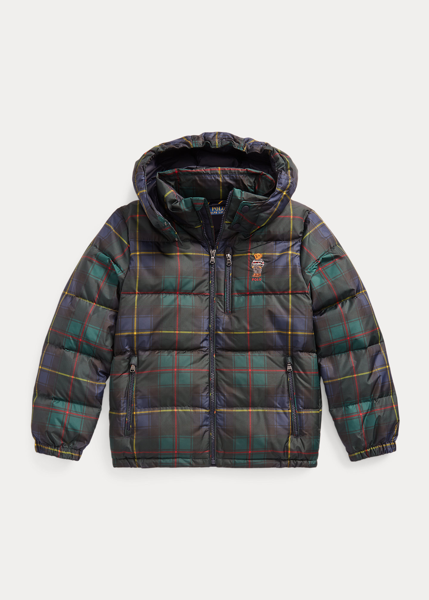 Boys 8-20 Polo Bear Water-Repellent Down Jacket 1