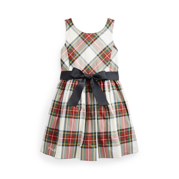 Robe patineuse écossaise