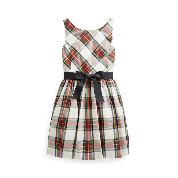 Robe patineuse écossaise