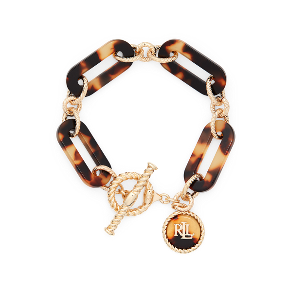 Bracelet flexible à logo écaille tortue