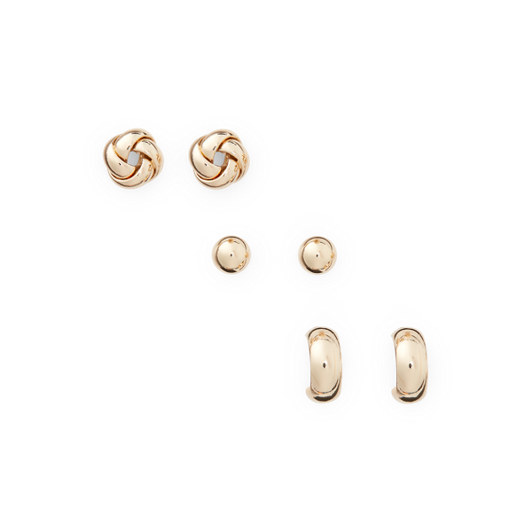 Boucles d'oreilles à nœud croisé