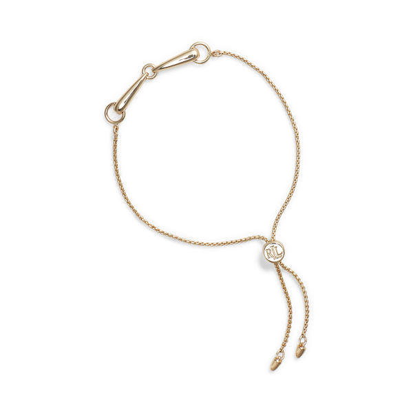 Bracelet coulissant doré