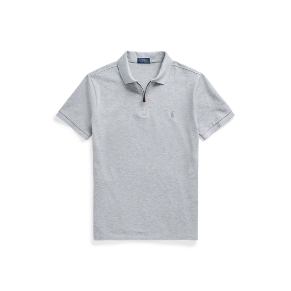 Polo coupe ajustée en piqué stretch